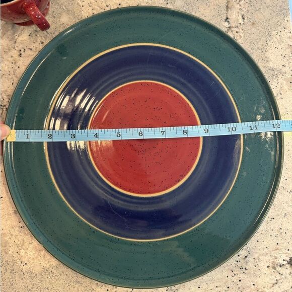 DENBY Harlequin Cake Plate - Picture 6 of 6